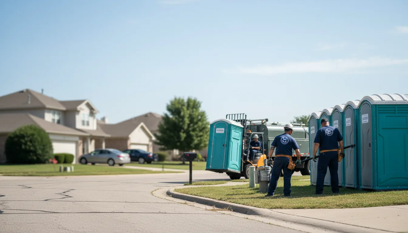 Porta Potty Rental in Chambersville, PA near me